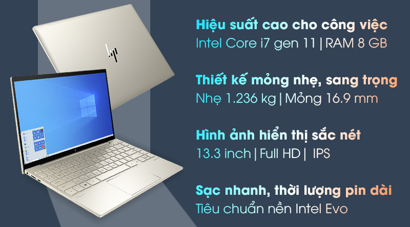 Thiết kế laptop mỏng nhẹ và sở hữu cấu hình bên trong vượt trội